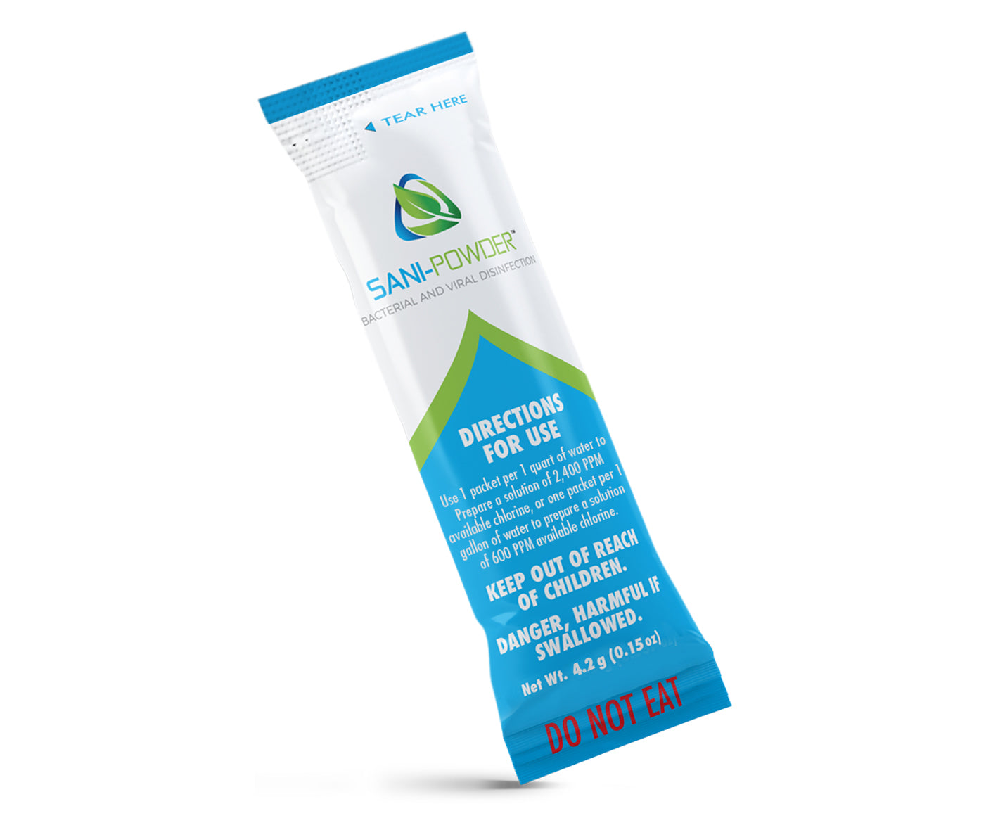 Sani-Powder 10 Pack (of 4.10 gram packets)